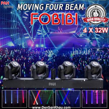 Đèn sân khấu Moving Four Beam Fobibi 4x32W