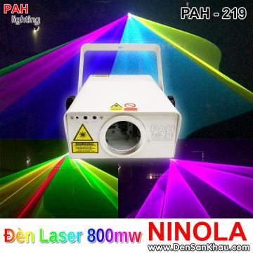 Đèn Laser 7 màu sân khấu Ninola 800mw