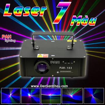 Đèn laser 7 màu quét tia cao cấp cho phòng karaoke