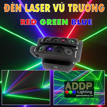 Đèn Laser Vũ Trường RGB Full Color