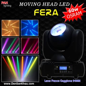 Đèn moving LED Fera 60w