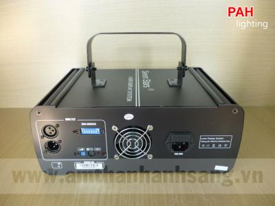Đèn laser 2 cửa xanh dương quét siêu rộng 1