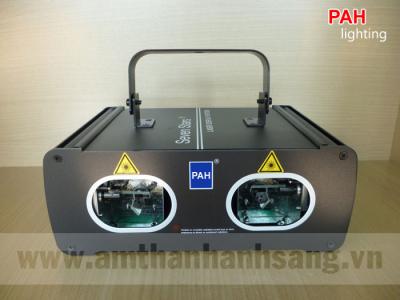 Đèn laser 2 cửa xanh dương quét siêu rộng 2