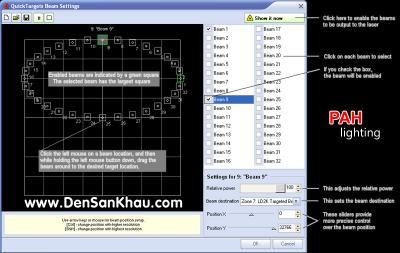Phần mềm điều khiển laser Quickshow  15