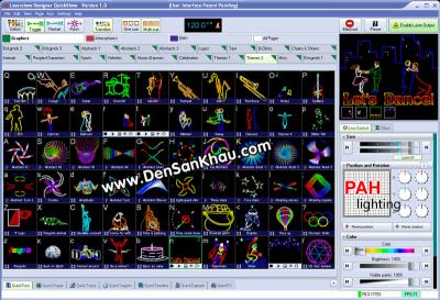 Phần mềm điều khiển laser Quickshow  16