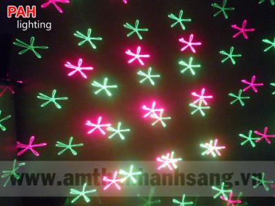 Máy chiếu laser cá heo chiếu hiệu ứng sôi động 10