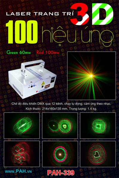 Máy chiếu Laser 3D 100 hiệu ứng 1