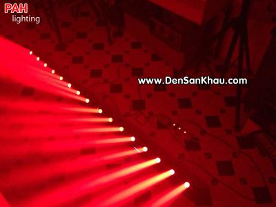 LED thanh beam 8 * 10w RGBW 12