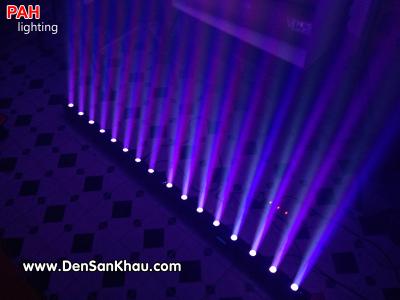 LED thanh beam 8 * 10w RGBW 13
