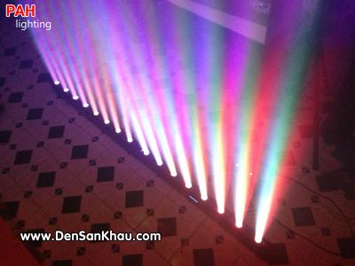 LED thanh beam 8 * 10w RGBW 10