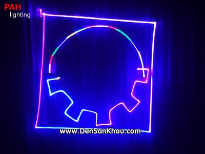 Đèn laser 7 màu 3 phong cách 19