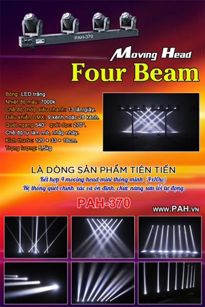 Moving LED Four Beam 8