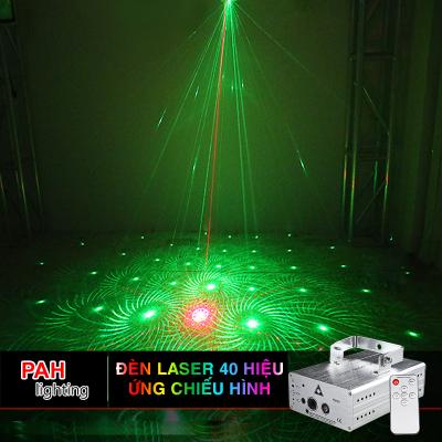 Đèn laser chiếu 40 hình xoay siêu ảo 3D PAH-003 2