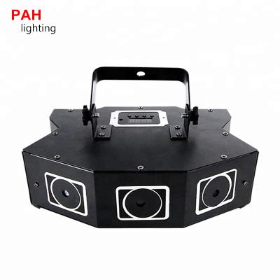 Đèn Laser bay phòng 3 mắt 7 màu cực ảo xoay quét cực mạnh cho phòng Karaoke Lớn 1