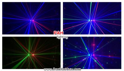 Đèn laser sân khấu cao cấp 6 mắt Roma 7