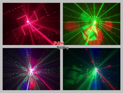 Đèn LED hiệu ứng karaoke gia đình 2in1 LED Laser Gobo quét hoa 11