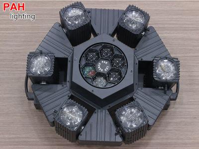 Đèn LED nhện 6 mắt quét tia cục mạnh cho vũ trường phòng bay 1