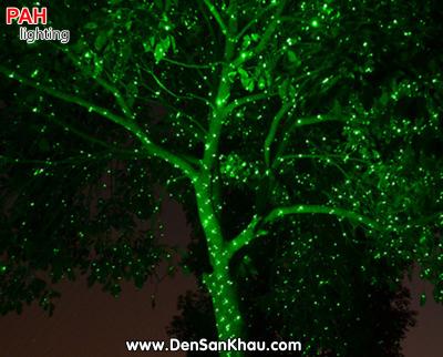 Đèn laser ngoài trời chấm bi 7